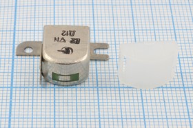 Фото 1/2 Головка звукоснимателя магнитная, размер 12x 8x13m23, тип моно, контакты 2C, 3Д12.912