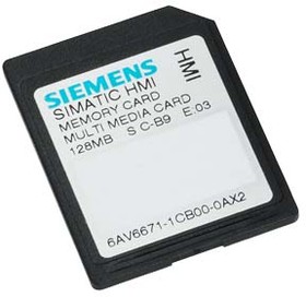 6AV6671-1CB00-0AX2, MM Memoy Card for SIMATIC HMIs, 128MB