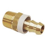 0134 60 17, Brass Male Pneumatic Quick Connect Coupling, R 3/8 Male 16mm Hose Barb