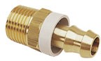 0134 60 17, Brass Male Pneumatic Quick Connect Coupling, R 3/8 Male 16mm Hose Barb