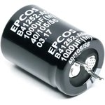 B41252A9128M000, Aluminum Electrolytic Capacitors - Snap In 100VDC 1200uF 20% ...