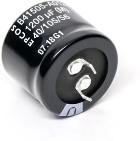 B41505F9108M000, Aluminum Electrolytic Capacitors - Snap In 100VDC 1000uF 20% PVC 6.3mm Terminals