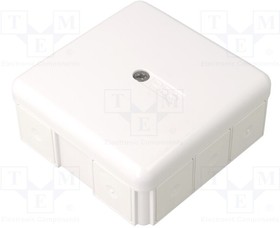 IMT34077, Enclosure: junction box; X: 65mm; Y: 75mm; Z: 45mm; wall mount; IP65