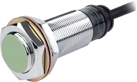 Photo 1/3 PRCM12-2DN, Inductive three-wire sensor with indicator and M12x1 connector, NPN NO, response area 2mm