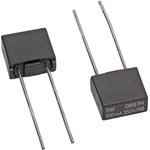 0697H8000-02, Fuse Subminiature Slow Blow Acting 8A 350V Radial 8.35 X 4 X 7.8mm Thermoplastic Ammo Automotive AEC-Q200