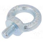 SZU14, Рым-болт, M14x27, DIN 580, Головка с петлей, нет, сталь, цинк, 35мм