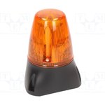 LEDD100-05-01, LEDD100 Series Amber Flashing Beacon, 85 → 280 V ac ...