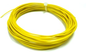 Монтажный провод НВ-4 0,2 мм кв. ( желтый )10 м