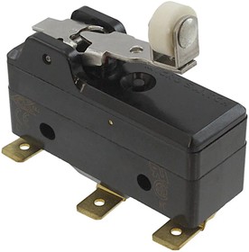 BA-2RV219-D68, Switch Snap Action N.O./N.C. SPDT Roller Lever 20A 480VAC 250VDC 1491.4VA 1.67N Screw Mount Quick Connect Automot ...