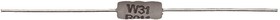 ULW2-22RJA25, RES, 22R, 5%, 2W, AXIAL, WIREWOUND