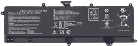 Фото 1/3 Аккумуляторная батарея для ноутбука Asus VivoBook S200 (C21-X202) 7.4V 38Wh черная