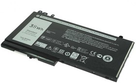 Фото 1/2 Аккумуляторная батарея для ноутбука Dell Latitude E5250 11.1V 38Wh RYXXH