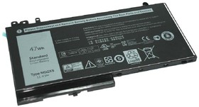 Фото 1/2 Аккумуляторная батарея для ноутбука Dell Latitude 12 E5270 11.4V 47Wh NGGX5