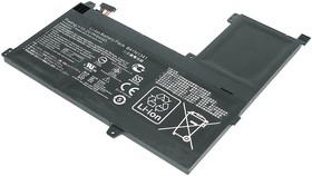 Фото 1/2 Аккумуляторная батарея для ноутбука Asus Q502L Q502LA (B41N1341) 15.2V 4200mAh черная