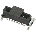 214018 / 214018-E, MiniBridge Series Straight Surface Mount PCB Header ...