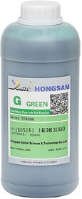 109500-GN-1000, Чернила водные DCTec 7900D green dye 1 л. Серия 109500
