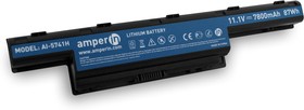 Аккумулятор Amperin AI-5741H (совместимый с AS10D3E, AS10D41) для ноутбука Acer Aspire 5741 11.1V 6600mAh черный
