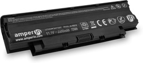 Аккумулятор Amperin AI-N5010 (совместимый с J4XDH, 04YRJH) для ноутбука N5110 11.1V 6600mAh черный
