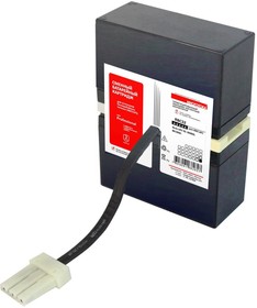 Фото 1/4 RBC32 Professional МНОГОТОКА - Сменный батарейный картридж для ИБП APC: 24 В, 7,2 Ач, 5,46 кг, гарантия 24 месяца