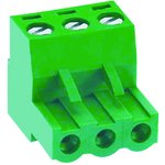 MCTC-10C12, TERMINAL BLOCK PLUGGABLE, 12 POSITION, 24-12AWG, 5MM