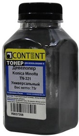 Девелопер Content Универсальный для Konica Minolta TN-321/TN-322 (75 г. банка)