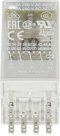 Photo 1/4 1SVR405613R0100, Relay CR-M024AC4L 24B AC 4PC (6A)