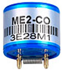 Фото 1/2 ME2-CO, электрохимический датчик угарного газа CO с сертификатом UL с контактам без крепежа Крепеж M