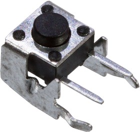 KAN0631-0501B010-42 (аналог 0750HIM-130G-G), кнопка тактовая угл. 7х7 h=3.85мм (аналог TS-A2PV-130)