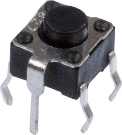 KAN0621-0501B010-42 (аналог 0650GHIM-130G-G), кнопка тактовая 6х6 h=5мм (аналог TS-A2PG-130)