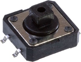 KAN1241-0731B-22 (аналог 1273SHIM-160G-G), кнопка тактовая 12х12 SMD h=7.3мм