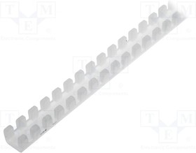 Фото 1/3 MGS-2-01, Grommet Strip - MS21266-2N - Compatible Panel Thickness Range 1.3 - 2.2 mm (0.052 - 0.085 in) - Serrated - ...