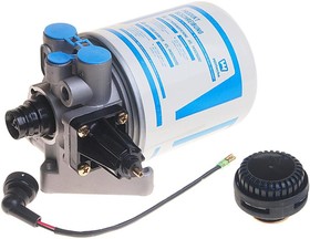 Фото 1/2 HTLT250161040, Осушитель воздуха с РДВ в сборе (аналог WABCO) четыре контура HOTTECKE 4324101040