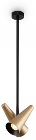 Фото 1/6 Maytoni Modern Латунь Светильник подвесной MOD095PL-02BS