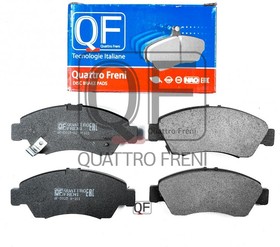 QF502302, Колодки тормозные дисковые с мех.датчиком передние