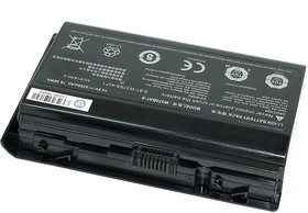 Аккумуляторная батарея для ноутбука DNS Clevo W370 14.8V 5200mAh W370BAT-8 черная