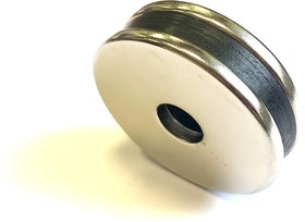 Фото 1/3 Неодимовый магнит 40х10.1х3.5 мм, кольцо - 2 шт