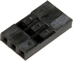 Dupont 3pin, корпус разъема 2.54мм 3 контакта