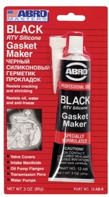 12-AB-CH-RE-S, Герметик силиконовый Abro Masters черный 85 г | купить в ...