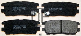 QF58202, Колодки тормозные дисковые с мех. датчиком задние