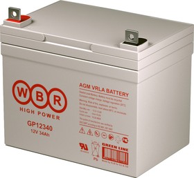 GP12340 WBR, аккумулятор свинцовый