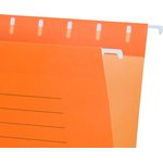 Папка подвесная Attache, А4, картон, оранжевый, до 200л., 5шт/уп