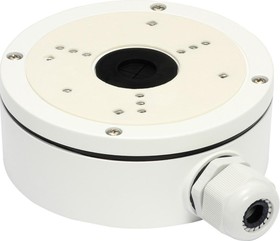 Фото 1/8 Коробка монтажная Hikvision DS-1280ZJ-S для купольных камер
