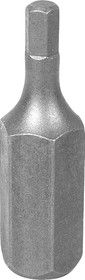 183604H, KING TONY Вставка (бита) торцевая 5/16", Hex, 4 мм, L = 36 мм