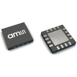 AS5055A-BQFM, 1 Axis Surface Magnetic Position Sensor 3 V 3.6 V, SPI, QFN, 16-Pin