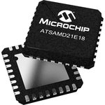 ATSAMD21E18A-MU, ARM Microcontrollers - MCU 256KB 32QFN GRN 1.6-3.6V 48MHz