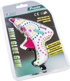 GK-352F, клеевой пистолет 230В, 10(20)Вт