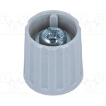 2015601, Rotary Knob Light Grey ø15mm Without Indication Line