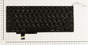 Фото 1/2 Клавиатура для ноутбука Apple Macbook A1297 черная, плоский ENTER