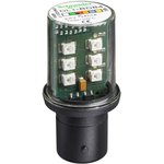 DL1BDB4, Industrial Panel Mount Indicators / Switch Indicators BA15D 24VAC/DC RED LED