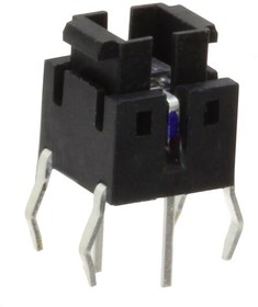 FSMIJ62AB04, Switch Tactile OFF (ON) SPST Rectangular Button PC Pins 0.05A 12VDC 500000Cycles 1.57N Thru-Hole